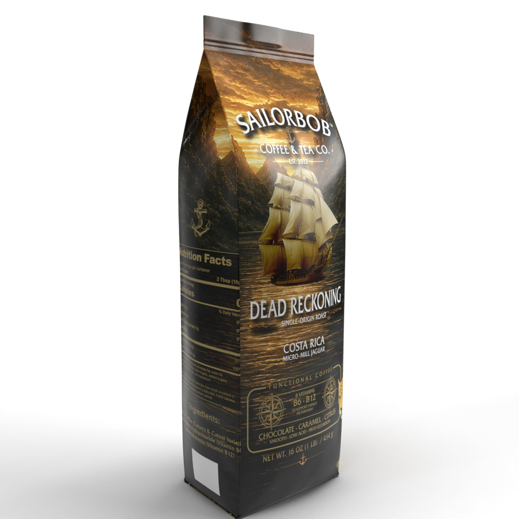 Dead Reckoning B-Vitamin Coffee | Costa Rica Jaguar Honey – 1 lb