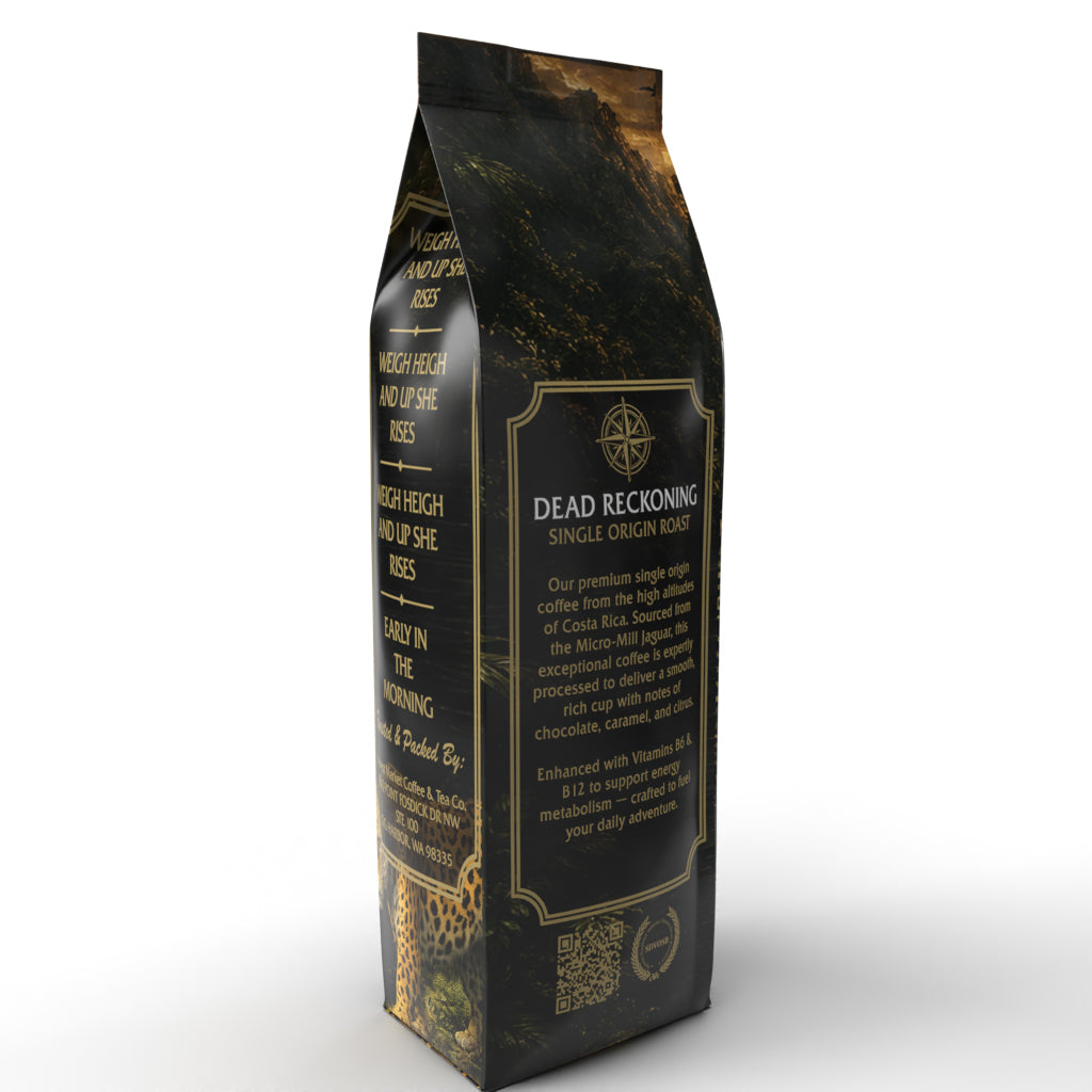 Dead Reckoning B-Vitamin Coffee | Costa Rica Jaguar Honey – 1 lb