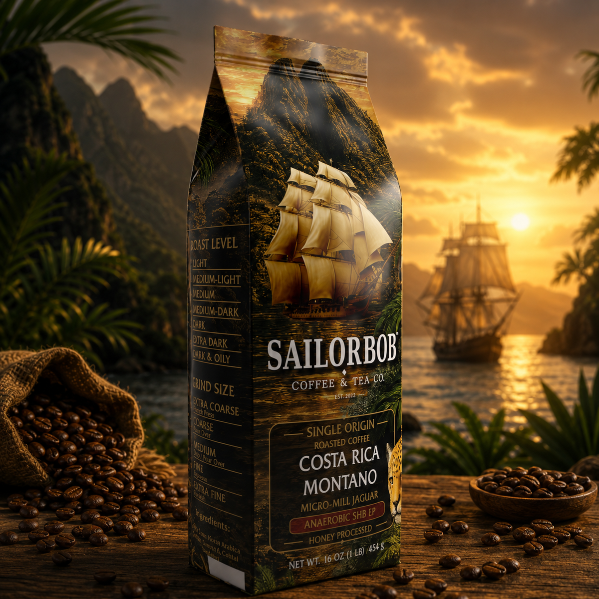 Costa Rica — Tarrazú San Diego Honey Anaerobic (1lb)