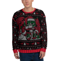 Sailor Bob Ugly Sweater Products, Having A Kniited Navy Inspired Christmas Ugly Sweater Design