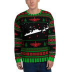 Sailor Bob Ugly Sweater Products, Having A Kniited Navy Inspired Christmas Ugly Sweater Design