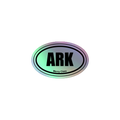 Sailor Bob Sticker Products, Holographic sticker showing Navy Related Deeign with iridescent effect