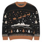 Sailor Bob Ugly Sweater Products, Having A Kniited Navy Inspired Christmas Ugly Sweater Design