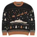 Sailor Bob Ugly Sweater Products, Having A Kniited Navy Inspired Christmas Ugly Sweater Design