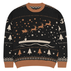 Sailor Bob Ugly Sweater Products, Having A Kniited Navy Inspired Christmas Ugly Sweater Design