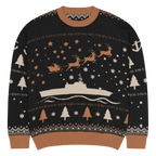 Sailor Bob Ugly Sweater Products, Having A Kniited Navy Inspired Christmas Ugly Sweater Design