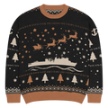 Sailor Bob Ugly Sweater Products, Having A Kniited Navy Inspired Christmas Ugly Sweater Design