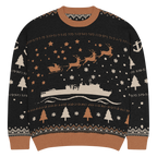Sailor Bob Ugly Sweater Products, Having A Kniited Navy Inspired Christmas Ugly Sweater Design