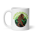 Bigfoot Green Mug — ceramic mug design featuring bigfoot green mug